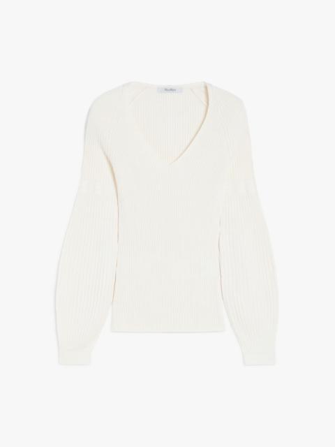 GIOIOSA Cotton V-neck jumper