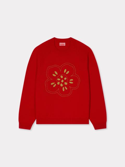 'Boke Flower' jumper in wool