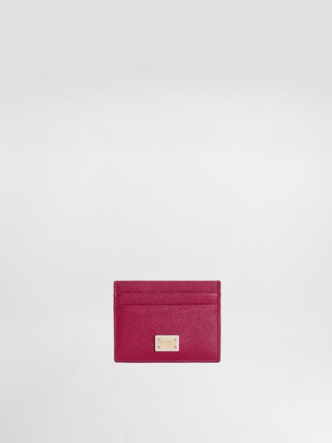 Dauphine calfskin card holder