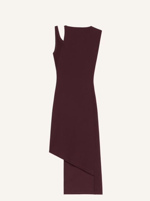 OBLIQUE RIB DRESS