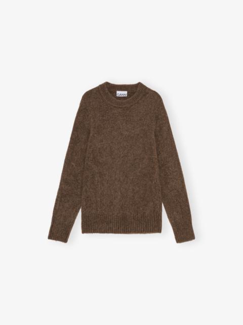 BROWN SWEATER