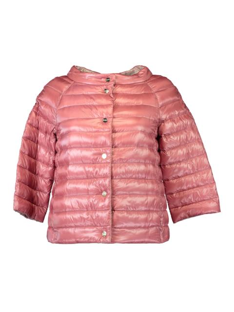 Three Quarter Ultralight Sleeve Reversible Jacket - Light Pink Raspberry