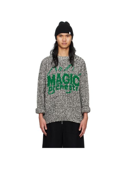Black & White 'Magic Orchestra' Sweater