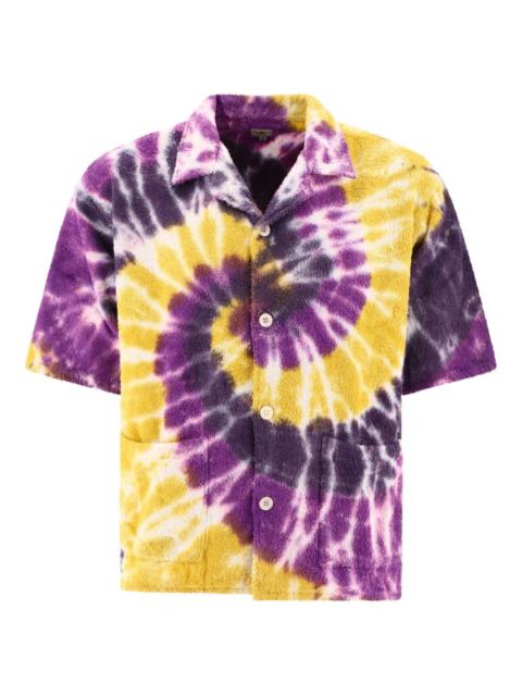 tie-dye swirl shirt