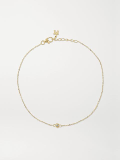 14-karat Gold Diamond Bracelet
