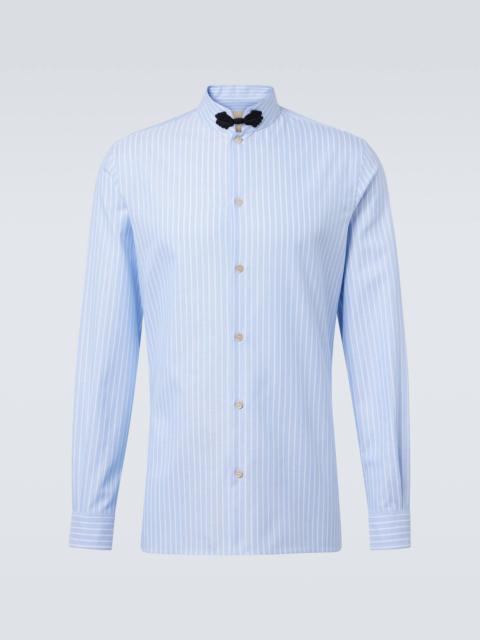 Striped cotton shirt