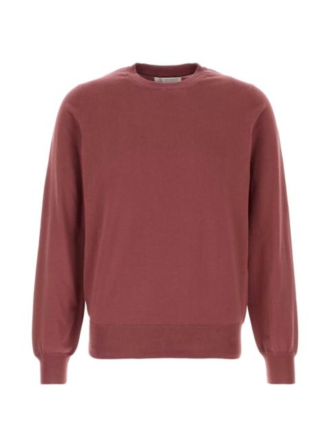 crewneck cotton sweater