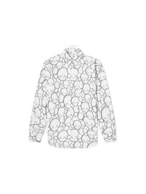 CDG Shirt x KAWS Classic Poplin Shirt White/Black