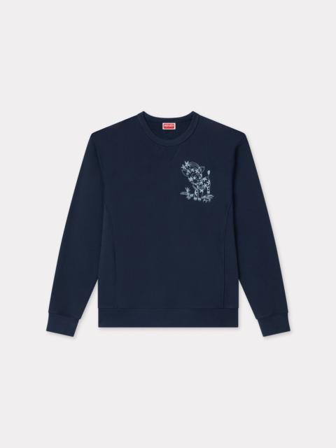 'KENZO Cartoon' embroidered outlined sweatshirt in cotton