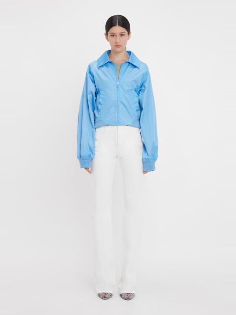 Harrington Bomber Jacket In Regatta Blue