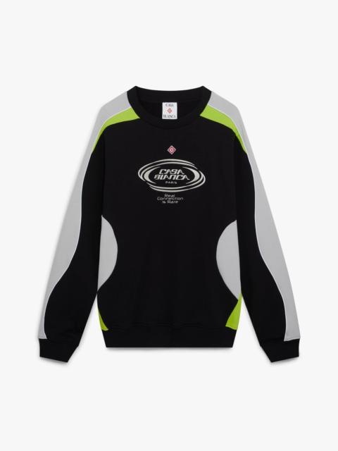 Colourblock Long Sleeve Sweatshirt | Casablanca Paris