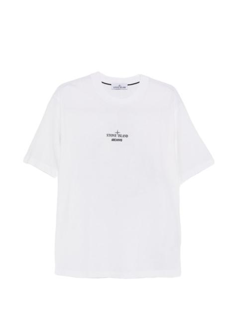 logo-print T-shirt