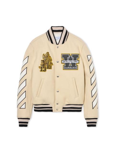 Lion Wool Varsity Jacket