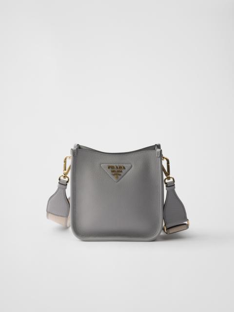 Leather mini shoulder bag
