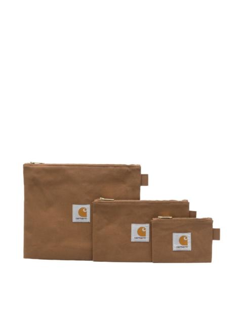 Canvas pouch - 3pack