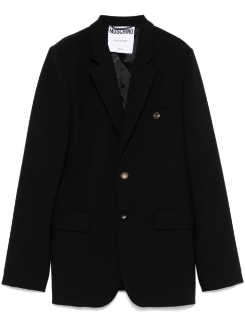 crepe blazer