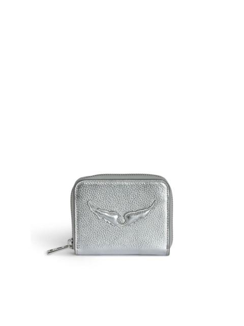 Wings-appliquÃ© wallet