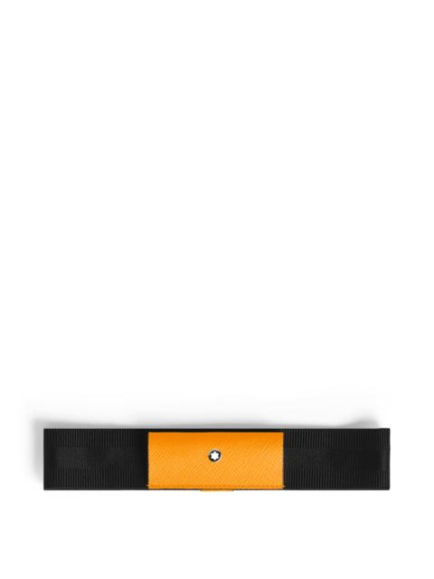 1-PEN LOOP WITH ELASTIC BAND IN SARTORIAL LEATHER