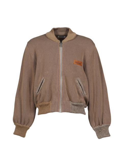 KNITTED BOMBERONE / SAND