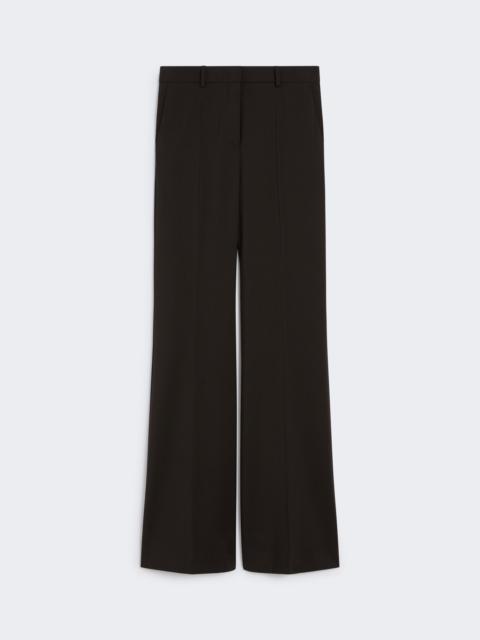 HANGAR Flared stretch wool trousers