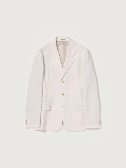 HIGH-TWIST WOOL LINEN TWILL JACKET