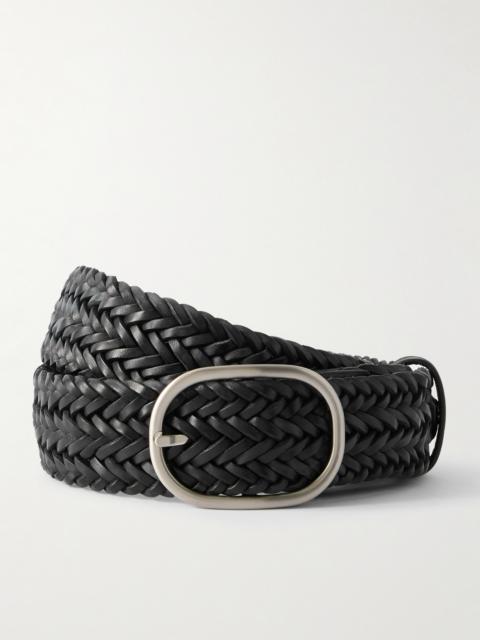 Woven Leather Belt
