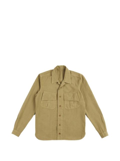 Meckongt flap-pocket overshirt