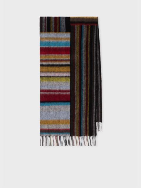 Mixed 'Signature Stripe' Scarf