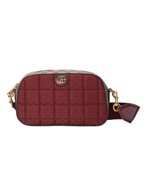 (WMNS) Gucci Mini GG Canvas Small Shoulder Bag 'Burgundy' 752591-FAB9Y-6042