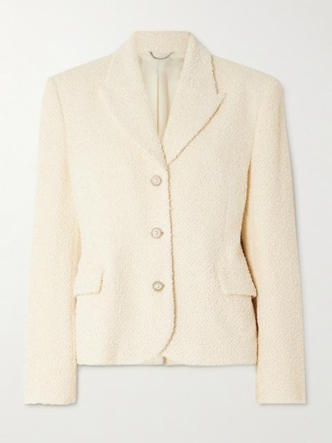 Embellished Bouclé Blazer
