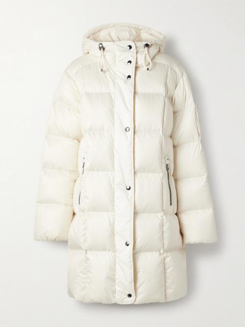 Fanja-d3 Hooded Quilted Down Ski Jacket