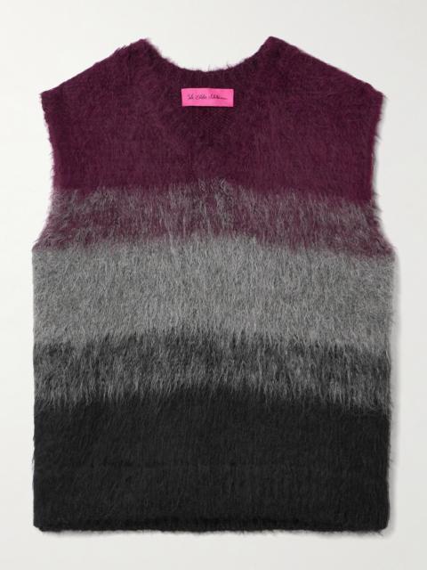 Thistle Ombré Brushed Alpaca-blend Vest