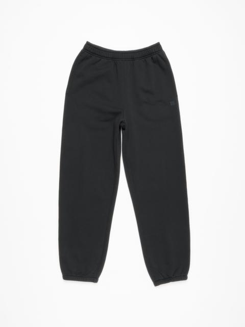 Cotton sweatpants - Black