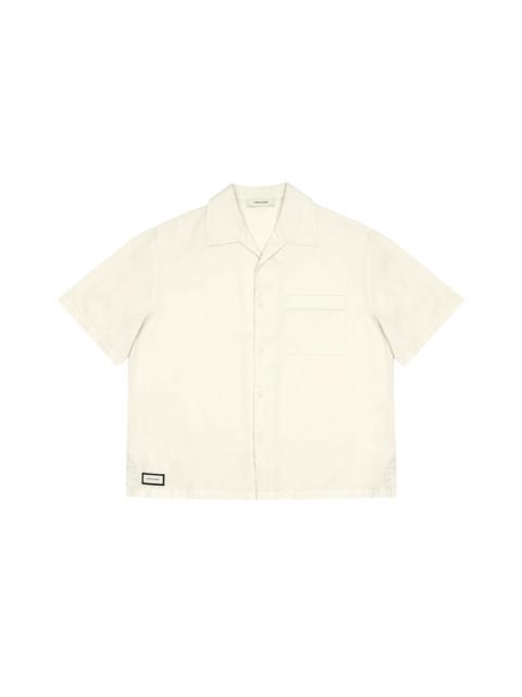 SS PAJAMA SHIRT OFF WHITE