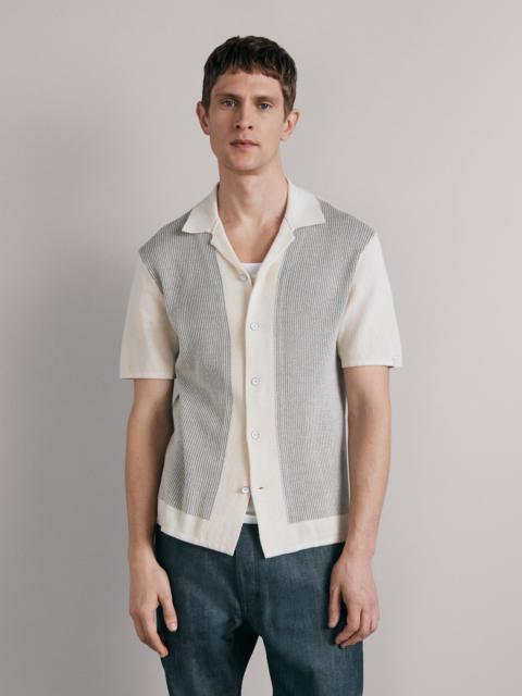 Harvey Cotton Knit Camp Shirt
Classic Fit Button Down