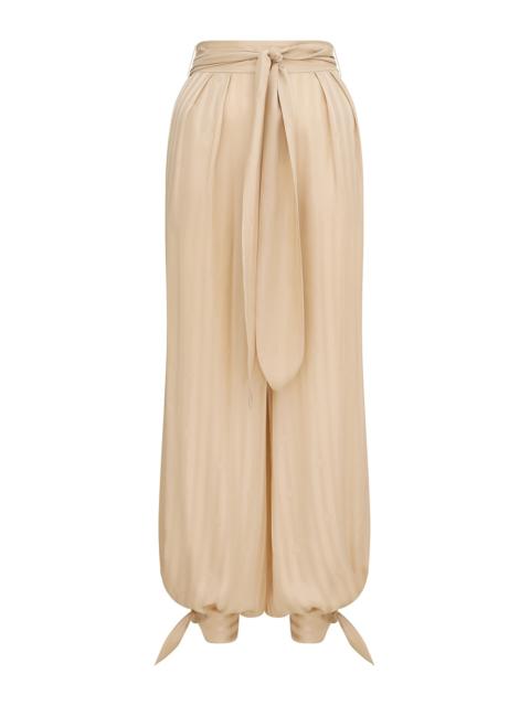 LUNA JACQUARD HAREM PANT