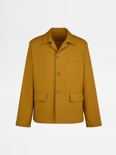 OVERSHIRT IN WOOL - PINK