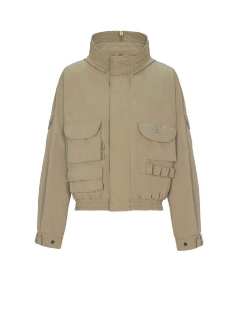 Balmain Stamp cargo jacket in vintage cotton