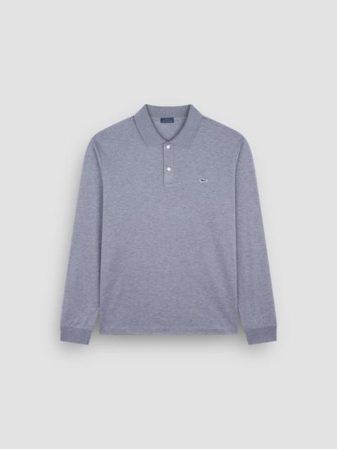 DOUBLE PIQUÉ COTTON POLO