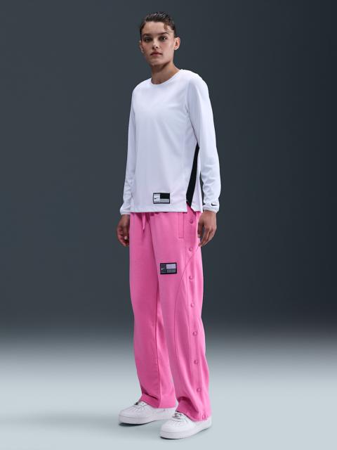 Nike Women's Fleece Tear-Away Basketball Pants