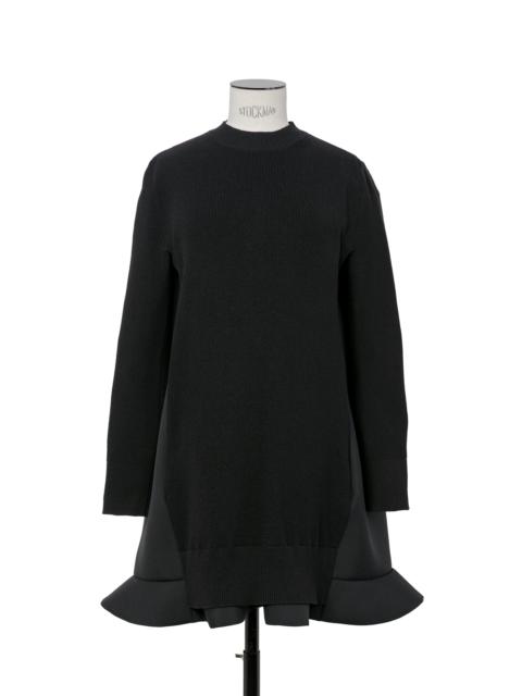 Suiting Mix Knit Dress