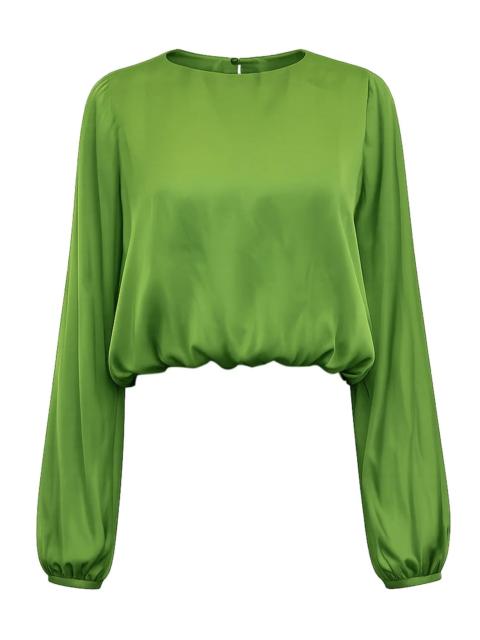 LONG SLEEVE FLEUR TOP