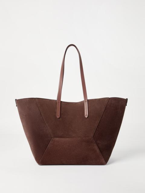 BC Duo bag in suede with monili