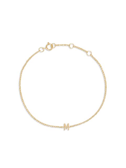 Gold Initial Bracelet