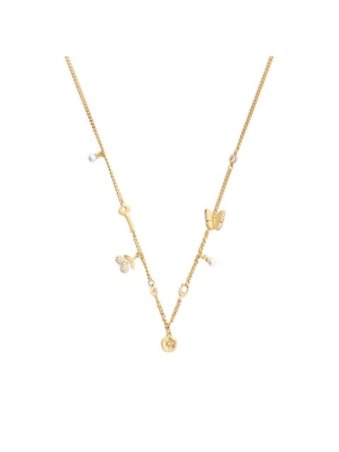 butterfly-charm necklace