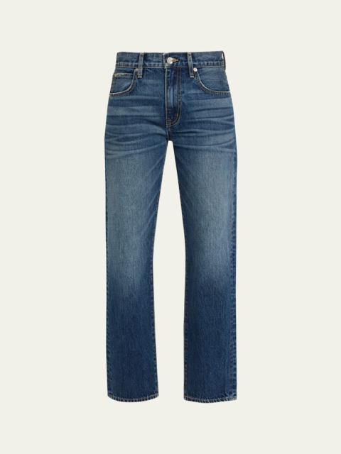 Amber Mid-Rise Slim Jeans