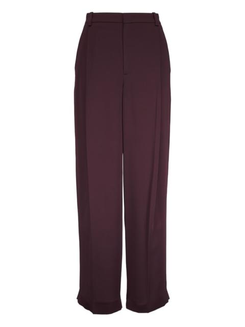 pleated trousers