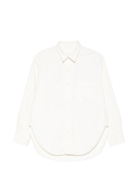 Carter button patch-pocket shirt