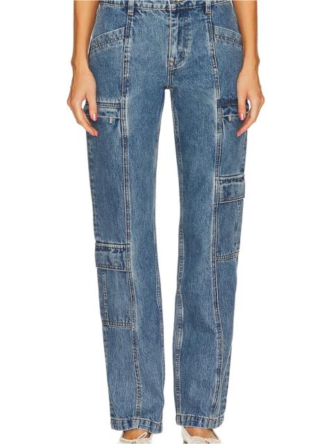 Naomi Low Rise Slim Cargo