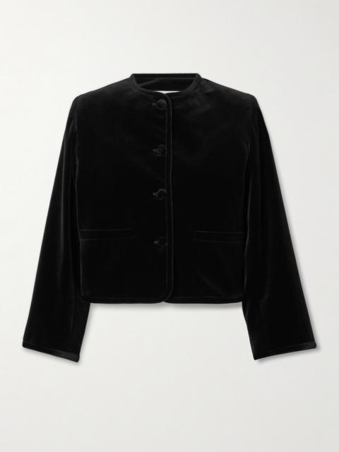 Cotton-velvet Jacket